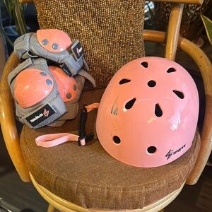S-One Pink Helmet and Pads Set